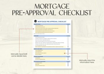 Mortgage Pre Approval Checklist Pdf - Fill Online, Printable, Fillable ...