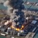 Industrial Disaster Refinery Plant Explosion | Stable Diffusion Online